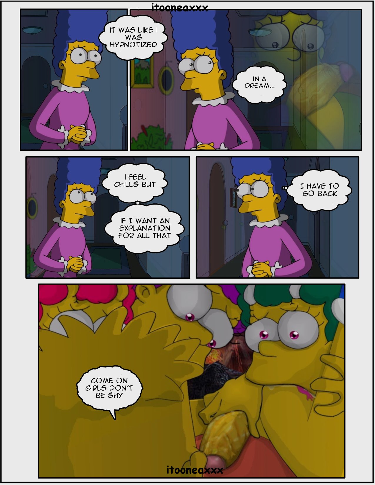 Порно Комиксы Симпсоны Часть 10