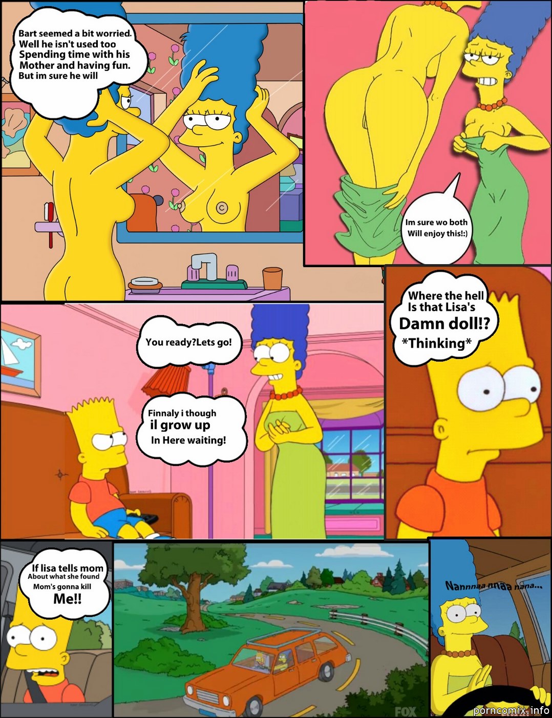 Порно Комикс Про Симпсонов На Русском