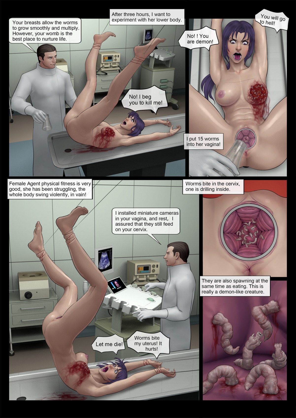 Порно комикс гинеколог фото 28