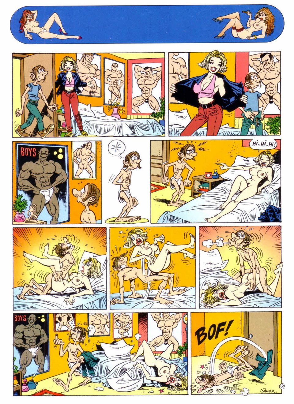 Порно комиксы приколы фото 4