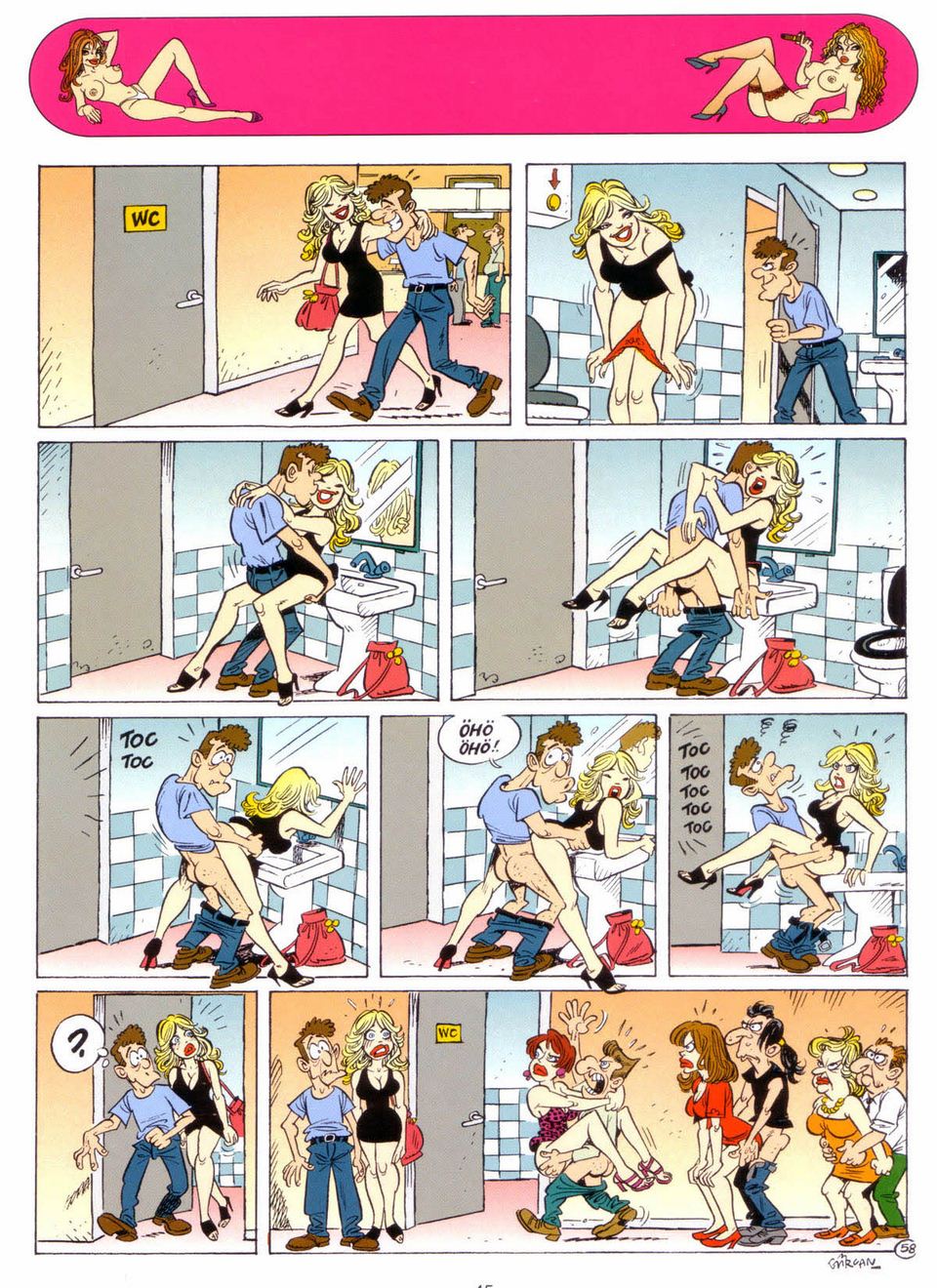 Порно комиксы приколы фото 17