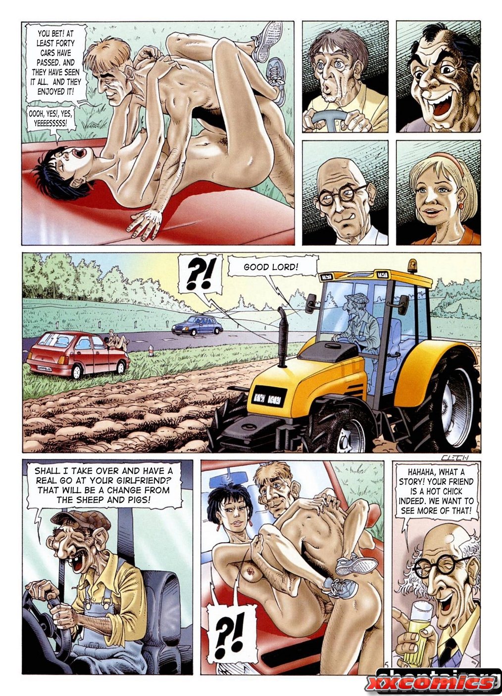 Порно комиксы молния фото 49