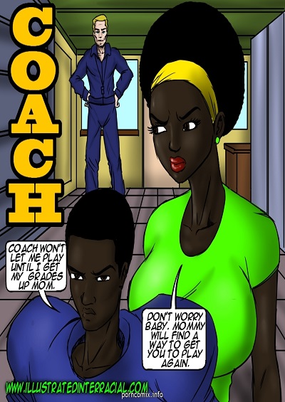 Coach Illustrated Interracial Xxx Toons Porn