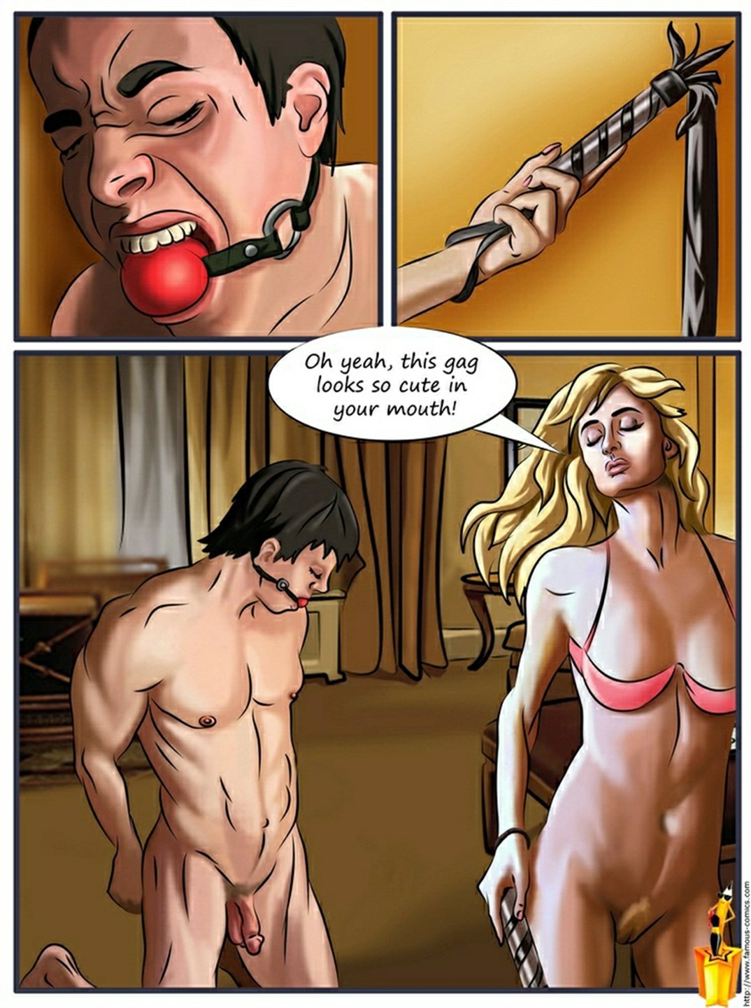 Порно комикс женская доминация фото 15