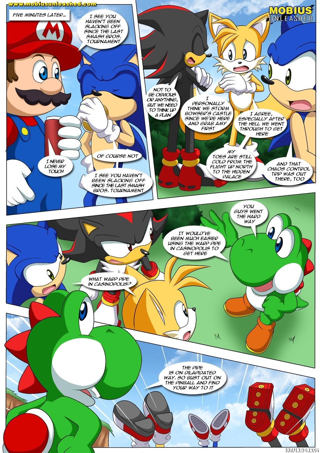 Mario And Sonic Palcomix ⋆ Xxx Toons Porn 