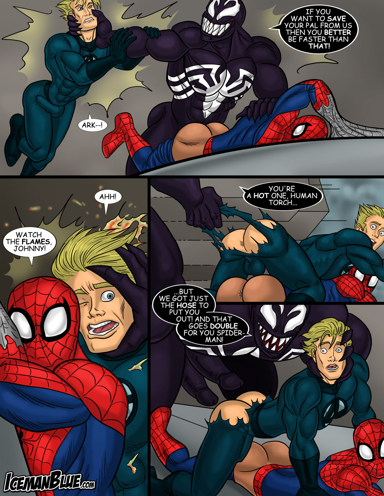 spiderman gay xxx toon