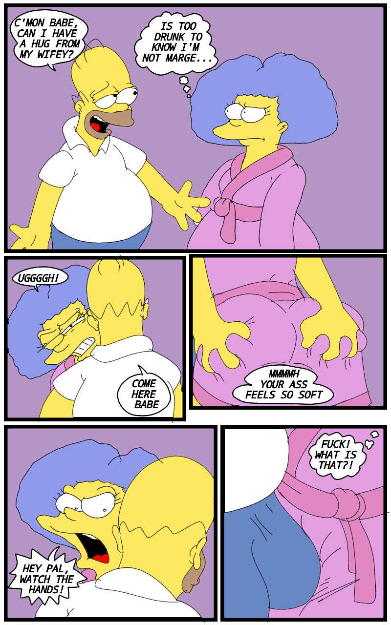 Selmas Struggle The Simpsons ⋆ Xxx Toons Porn