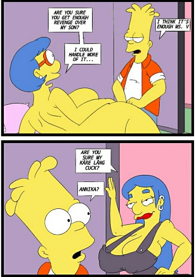 V for Van Houten- The Simpsons