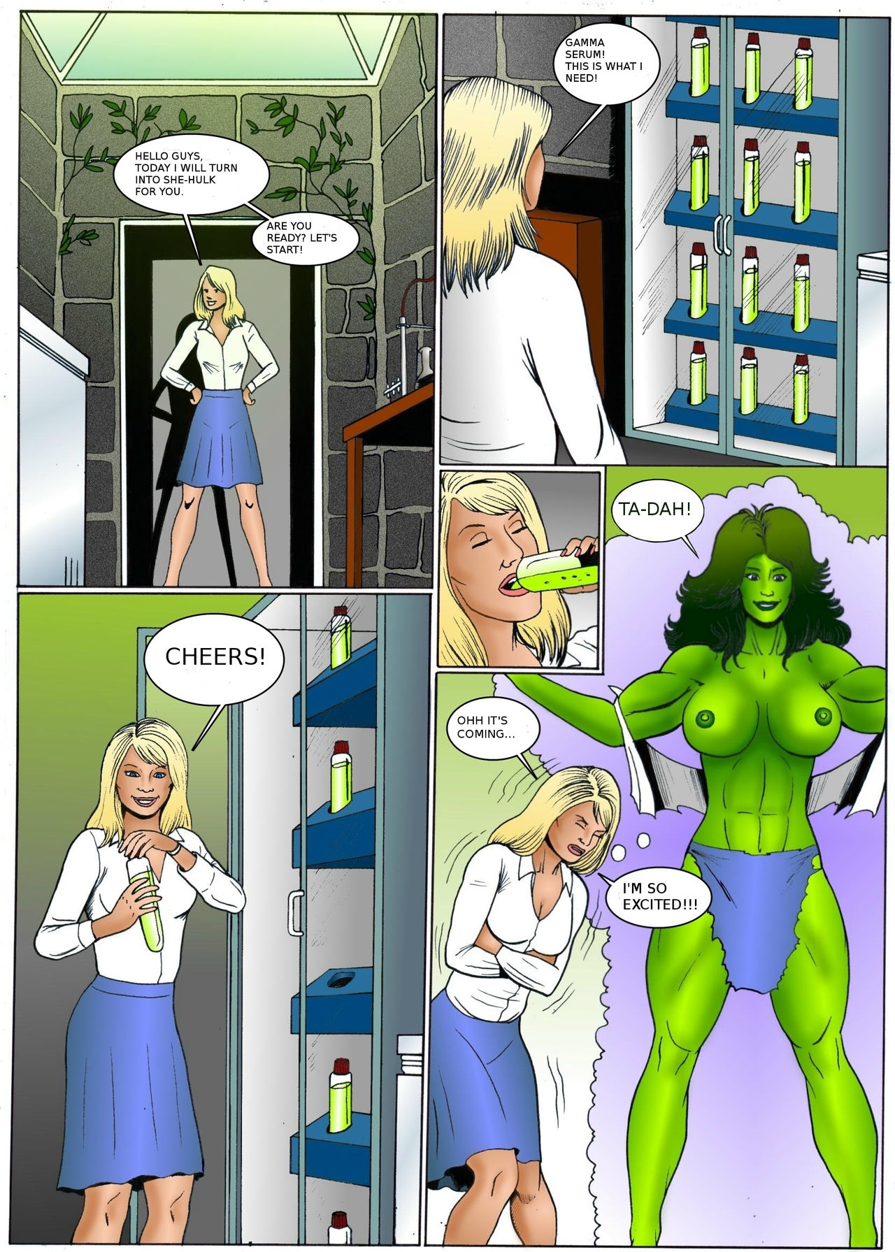 She Hulk Amazing Transformations ⋆ Xxx Toons Porn 7073