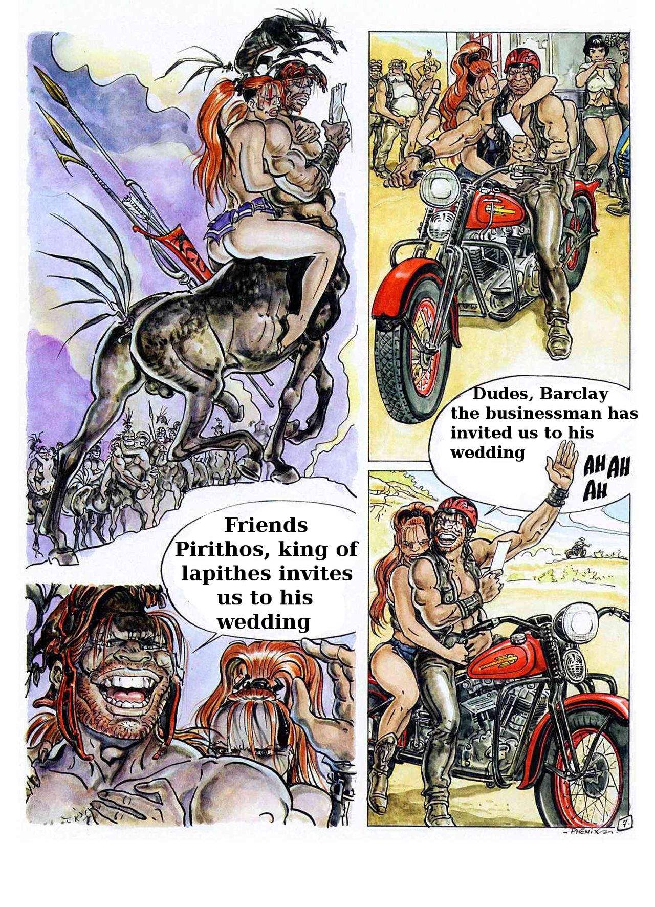 Порно комикс невеста кентавр фото 108