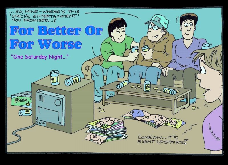One Saturday Night For Better Or For Worse By Kevin Karstens Xxx