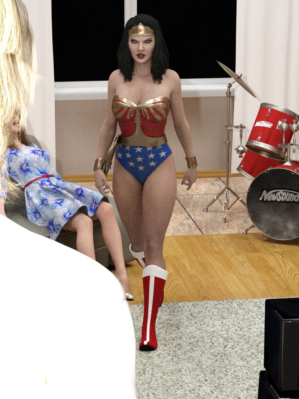 Wonder Woman The Pied Piper Dc Comix ⋆ Xxx Toons Porn