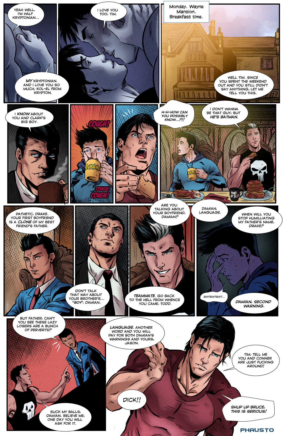 Superboy 1 Phausto Superheroes Parody ⋆ Xxx Toons Porn 3700