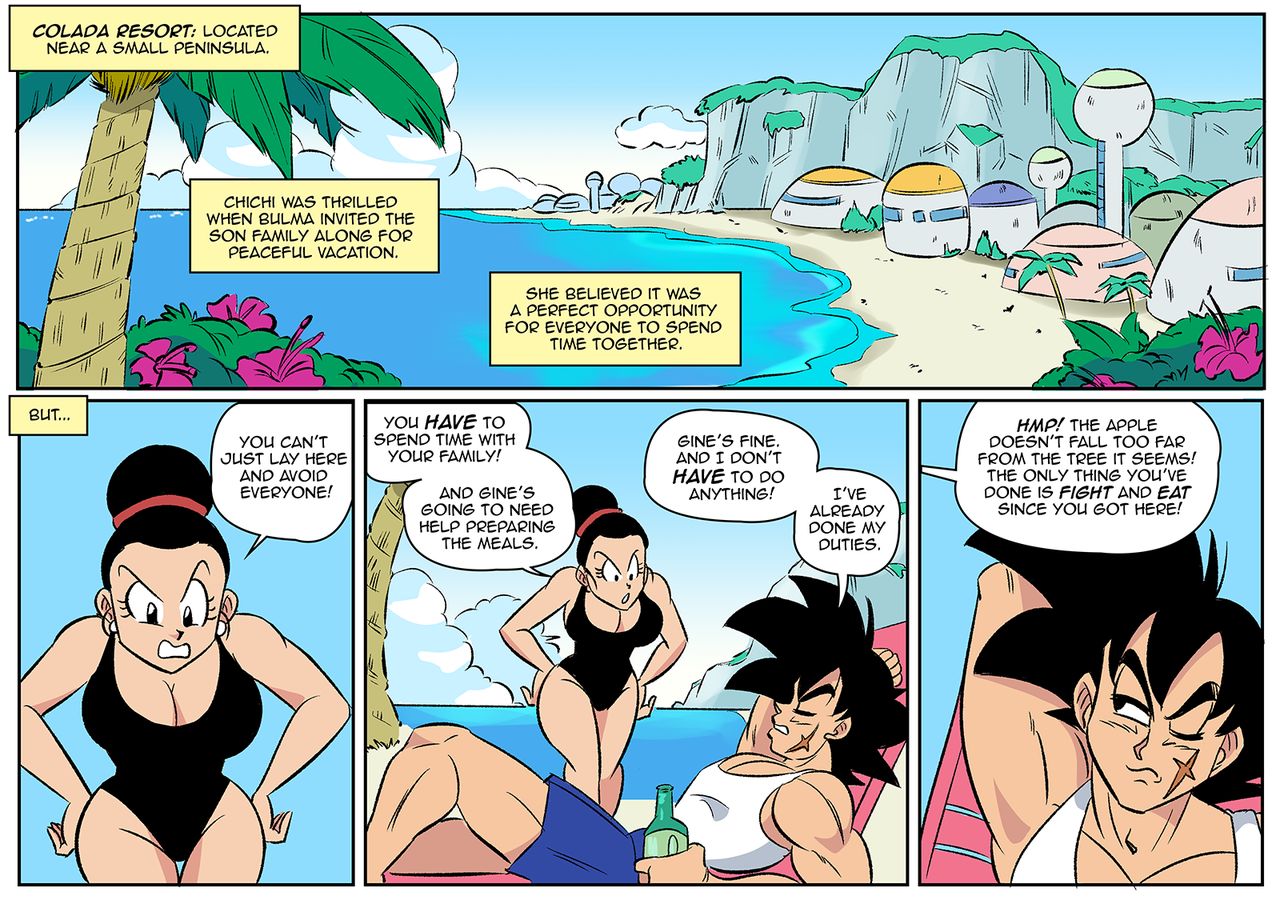 Summer Paradise 2 Beach Queen Dragon Ball Z ⋆ Xxx Toons Porn 7473