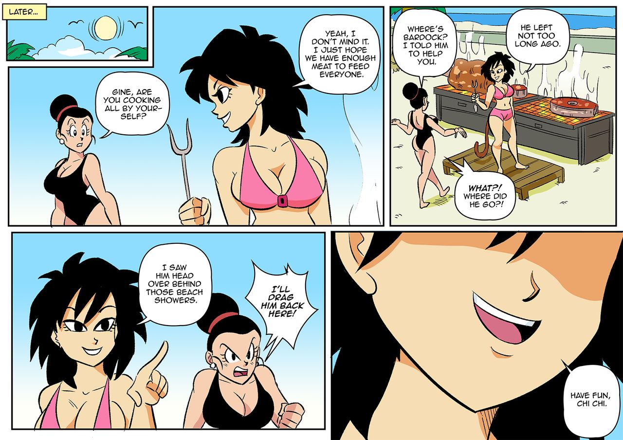 Summer Paradise 2 Beach Queen Dragon Ball Z ⋆ Xxx Toons Porn 4416