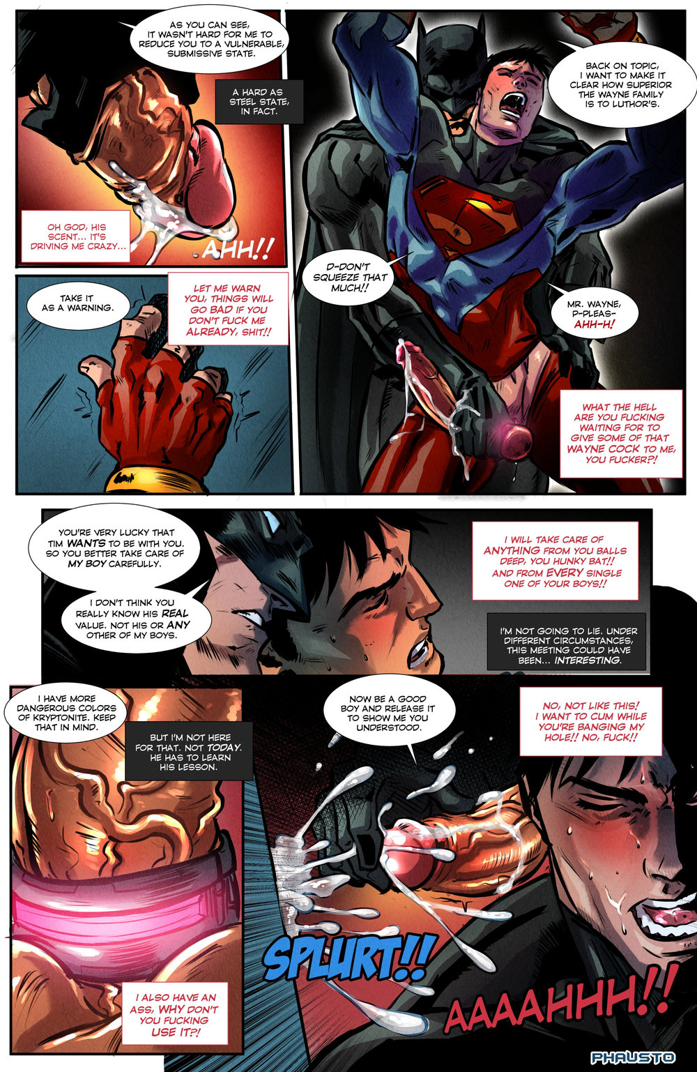 Superboy 1 Phausto Superheroes Parody ⋆ Xxx Toons Porn 4369