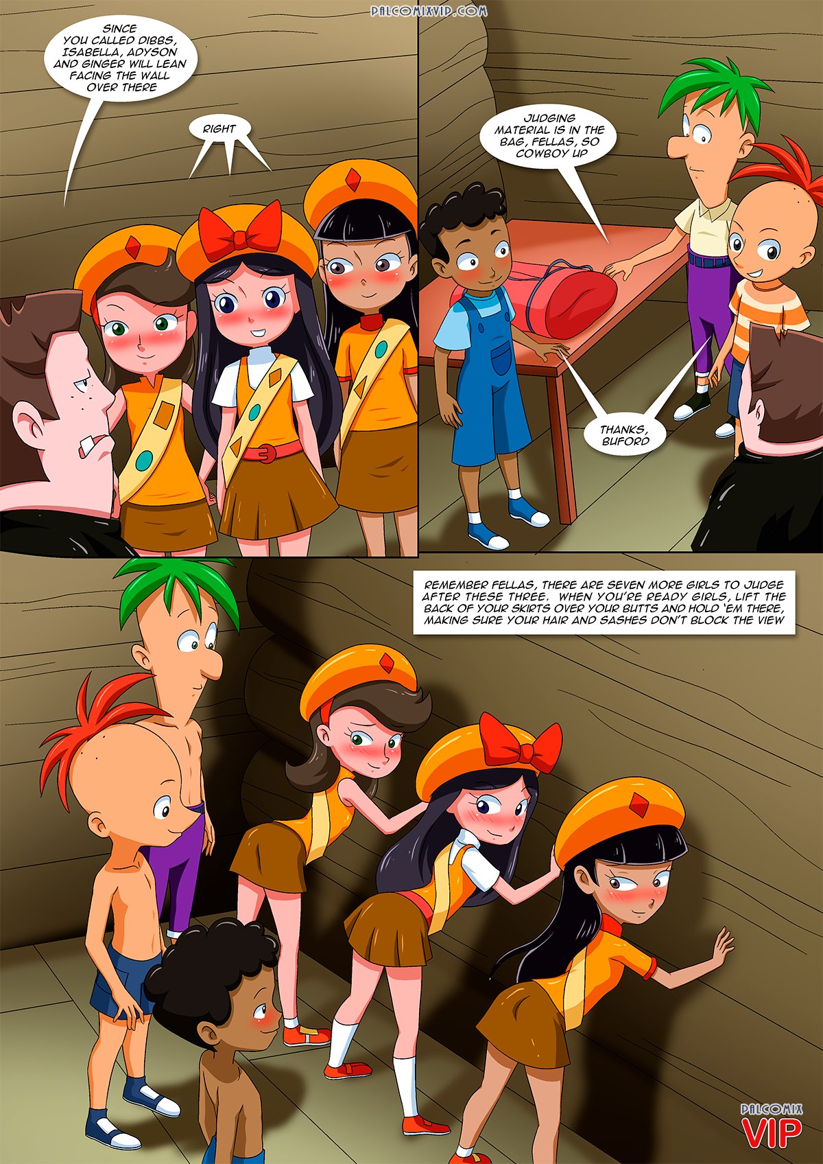 Fireside Colours A Phineas And Ferb Story Palcomix ⋆ Xxx Toons Porn