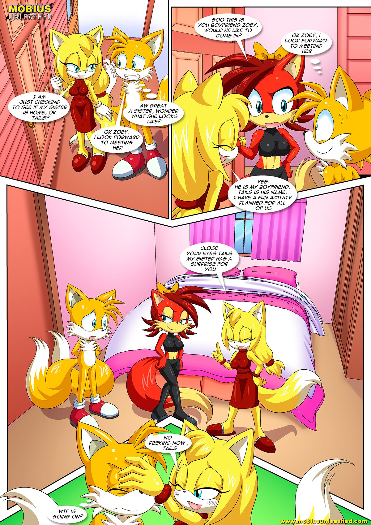 A Cock Among Siblings Palcomix Sonic The Hedgehog ⋆ Xxx Toons Porn 