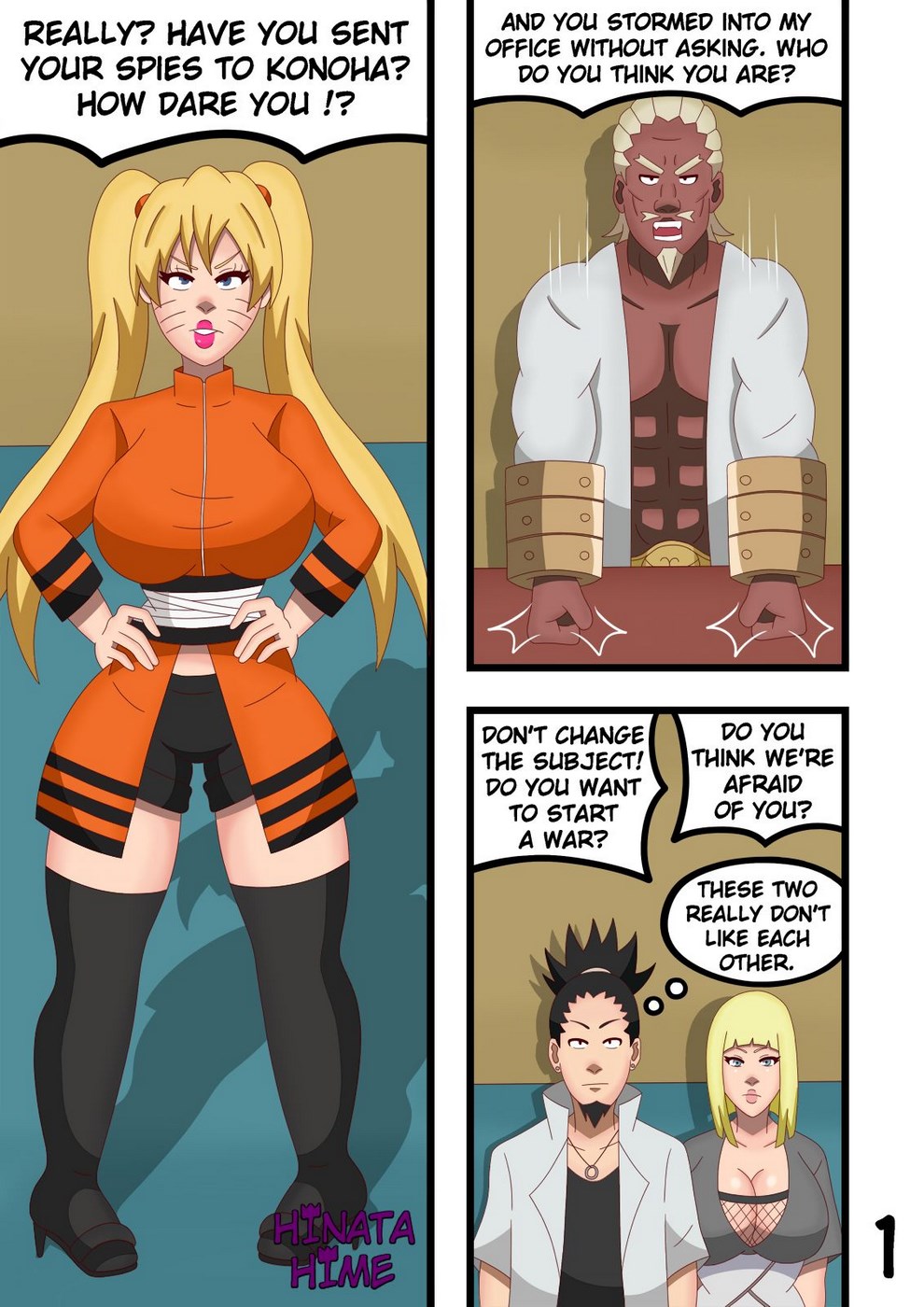 Tough Negotiations Hinata Hime Naruto ⋆ Xxx Toons Porn 3280