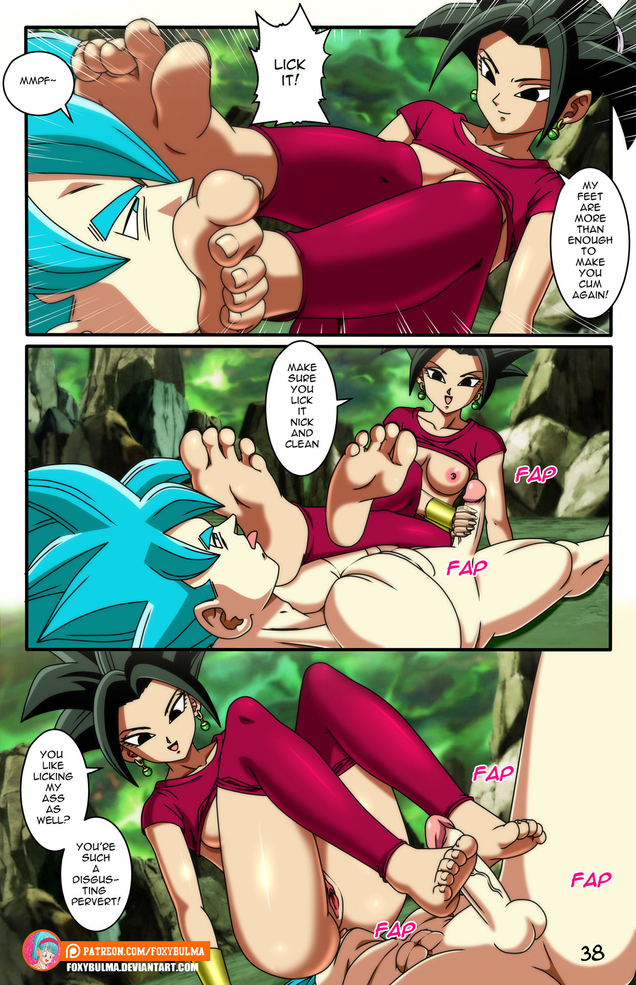 Saiyan Love Foxybulma [dragon Ball Super] ⋆ Xxx Toons Porn